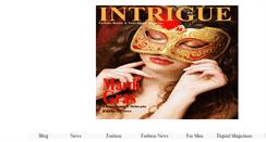 Desktop Screenshot of intriguemagazine.com